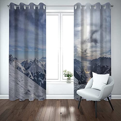 JGCAI Vorhang Blickdicht Gardinen Flusslandschaft Sonnenschutz Schallschutz Mit Ösen Fenstervorhang Für Schlafzimmer Wohnzimmer Kinderzimmer Küche Modern Verdunklungsvorhänge 170x200cm JGCAI Vorhang Blickdicht Gardinen Flusslandschaft Sonnenschutz Schallschutz Mit Ösen Fenstervorhang Für Schlafzimmer Wohnzimmer Kinderzimmer Küche Modern Verdunklungsvorhänge 170x200cm von JGCAI