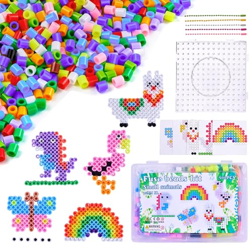JGCJGG Bügelperlen set, Große 10mm Bügelperlen Für Kinder ab 3 Jahren, Kreatives Bastelspaß Perlenset Für Jungen und Mädchen JGCJGG Bügelperlen set, Große 10mm Bügelperlen Für Kinder ab 3 Jahren, Kreatives Bastelspaß Perlenset Für Jungen und Mädchen von JGCJGG