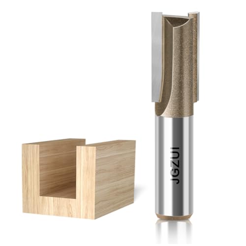 Fräser-Bit-Set für Holzbearbeitung, 1,27 cm Schaft, Schlitzdurchmesser 1,5 cm, gerade, bündig, professionelle Qualität, komplett in den Spezifikationen Fräser-Bit-Set für Holzbearbeitung, 1,27 cm Schaft, Schlitzdurchmesser 1,5 cm, gerade, bündig, professionelle Qualität, komplett in den Spezifikationen von JGZUI
