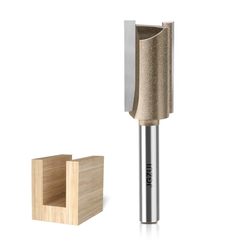 Fräser-Bit-Set für Holzbearbeitung, 6,35 mm Schaft, Schlitzdurchmesser 1,5 cm, gerade, bündig, professionelle Qualität, komplett in den Spezifikationen Fräser-Bit-Set für Holzbearbeitung, 6,35 mm Schaft, Schlitzdurchmesser 1,5 cm, gerade, bündig, professionelle Qualität, komplett in den Spezifikationen von JGZUI