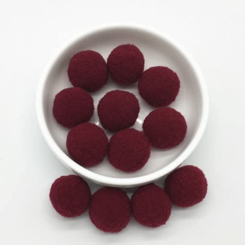 JHGCCL 40-1000 Stück 8/10/15/20/25/30 mm Pompons Plüschball DIY Kindergarten Manuelle Handwerk Pompom Dekor Spielzeug Kleidungsstück Nähen Tuch Dekor Zubehör von JHGCCL
