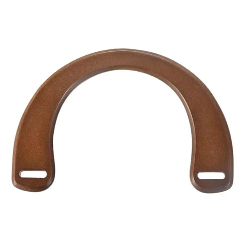 JHSDHYD Bambus taschengriff Abnehmbare U-förmige Holzgriffe, Schultertaschengurt, Handtaschen-Geschenkbox, Ersatzgriffe, 18,5 cm, DIY-Geldbörse, Gepäckzubehör(1) von JHSDHYD