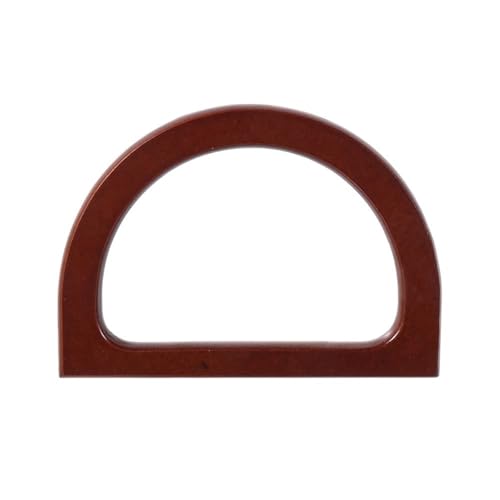JHSDHYD Bambus taschengriff Round Shape Bamboo Handbag Band Handle Replacement DIY Making Handmade Shoulder Bag Strap Accessory Handle with Buckle(02) von JHSDHYD