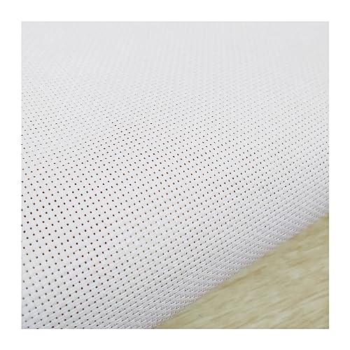 JHSDHYD Stoff zum Sticken Aida-Stickerei, 22 ct, 32 ct, 11 ct, 25 ct, 14 ct, Kreuzstich, Leinwandstoff, weiße Farbe, Jede Größe(32CT Unprinting) von JHSDHYD