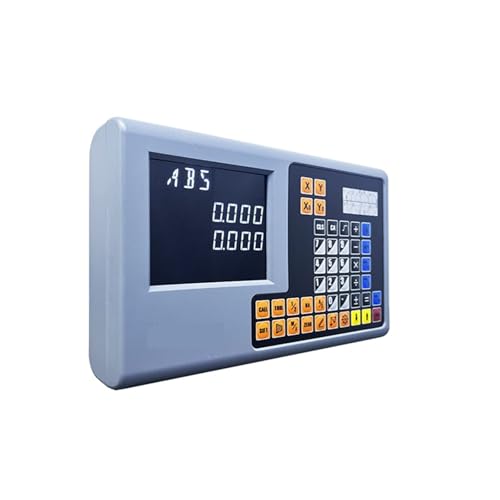 2-Achsen-LCD-DRO-SET, digitale Anzeige und 2 Stück 50–1000 mm lineare Skala, Encoder, Gitterlineal for Drehmaschinenfräsen Praktisch für Lesen(850mm) von JHXHFJXZ