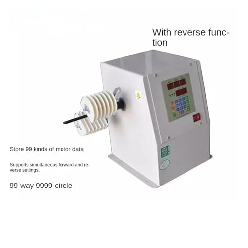 JHXHFJXZ Automatische Spulenkabel-Rückspulmaschine Spulenspulmaschine Manuelle Spulenwickelmaschine mit elektrischem Hub Breites Anwendungsspektrum(Intelligence 350W) von JHXHFJXZ
