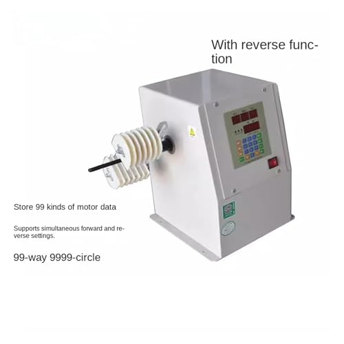 JHXHFJXZ Automatische Spulenkabel-Rückspulmaschine Spulenspulmaschine Manuelle Spulenwickelmaschine mit elektrischem Hub Breites Anwendungsspektrum(Intelligence 500W) von JHXHFJXZ