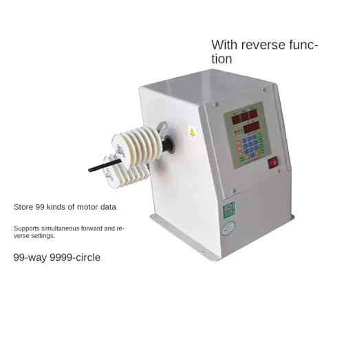 JHXHFJXZ Automatische Spulenkabel-Rückspulmaschine Spulenspulmaschine Manuelle Spulenwickelmaschine mit elektrischem Hub Breites Anwendungsspektrum(Intelligence 750W) von JHXHFJXZ