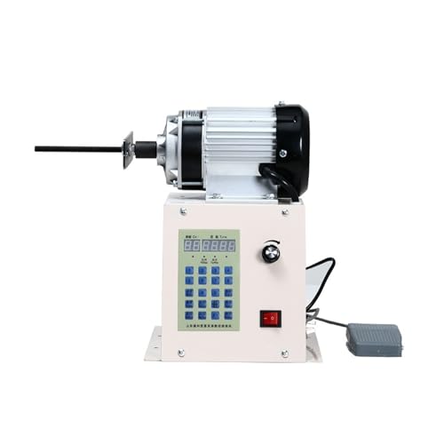 JHXHFJXZ Automatische Spulenwickelmaschine, elektrisch, programmierbar, Zählspule aus Emailledraht, Rückwärtsdrehung, Transformator mit hohem Drehmoment Breites Anwendungsspektrum(A800W) von JHXHFJXZ