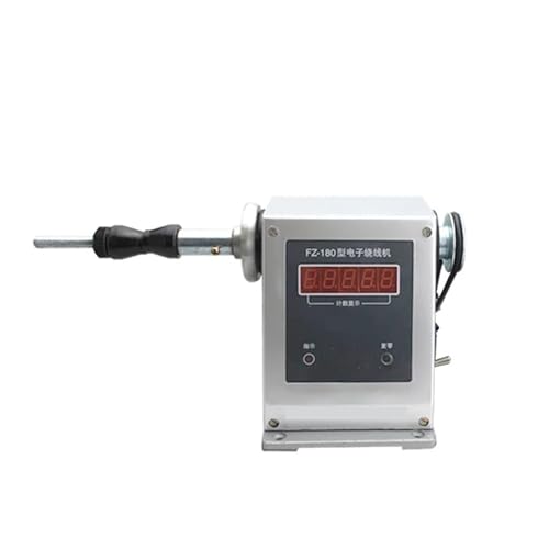 JHXHFJXZ Elektrische Zählwickelmaschine, Einstellbarer Typ, halbautomatisches Wickelwerkzeug, industrieller Hochgeschwindigkeitswickler, Zählbereich 0-9999 Breites Anwendungsspektrum JHXHFJXZ Elektrische Zählwickelmaschine, Einstellbarer Typ, halbautomatisches Wickelwerkzeug, industrieller Hochgeschwindigkeitswickler, Zählbereich 0-9999 Breites Anwendungsspektrum von JHXHFJXZ