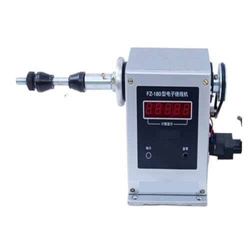 JHXHFJXZ Elektrische Zählwickelmaschine, Einstellbarer Typ, halbautomatisches Wickelwerkzeug, industrieller Hochgeschwindigkeitswickler, Zählbereich 0-9999 Breites Anwendungsspektrum von JHXHFJXZ