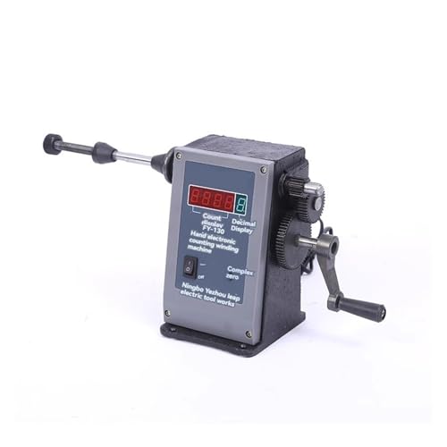 JHXHFJXZ Elektronischer Zähler Wickelmaschine Wickelspule Maschine Automatische Zählung Handspule Wickler mit Zähler Breites Anwendungsspektrum(Winding Machine) von JHXHFJXZ