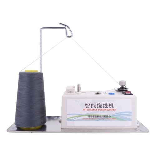 JHXHFJXZ Intelligenter Spuler, Nähmaschine, intelligente automatische Wickelmaschine, Fadenwickler, Stickzubehör Breites Anwendungsspektrum(No Fixed Plate) von JHXHFJXZ