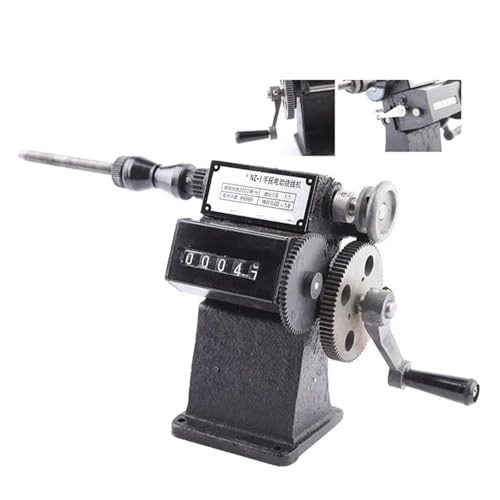 JHXHFJXZ Manuelle Wickelmaschine, Mehrzweck-Handspulenzählwickelmaschine, Wickler, 0-9999 Zählbereich, Wickel Breites Anwendungsspektrum von JHXHFJXZ