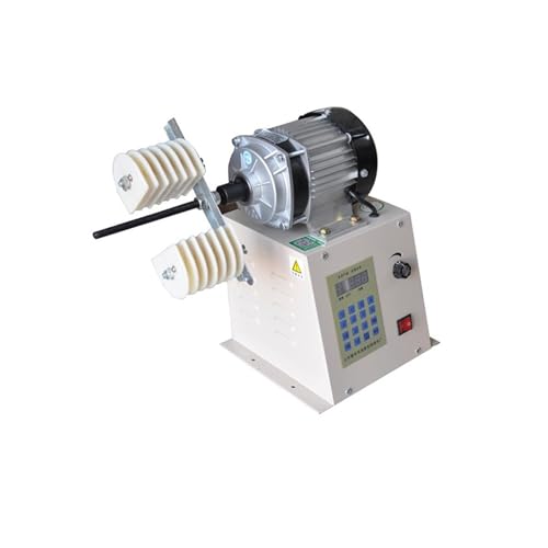 JHXHFJXZ Vollautomatische CNC-Wickelmaschine, elektrisch programmierbarer automatischer Zähler, Wickelmaschine for Lackdraht, hohes Drehmoment Breites Anwendungsspektrum(350W) von JHXHFJXZ