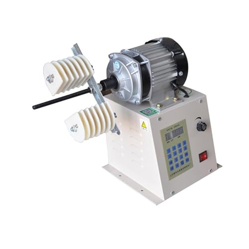 JHXHFJXZ Vollautomatische CNC-Wickelmaschine, elektrisch programmierbarer automatischer Zähler, Wickelmaschine for Lackdraht, hohes Drehmoment Breites Anwendungsspektrum(500W) von JHXHFJXZ