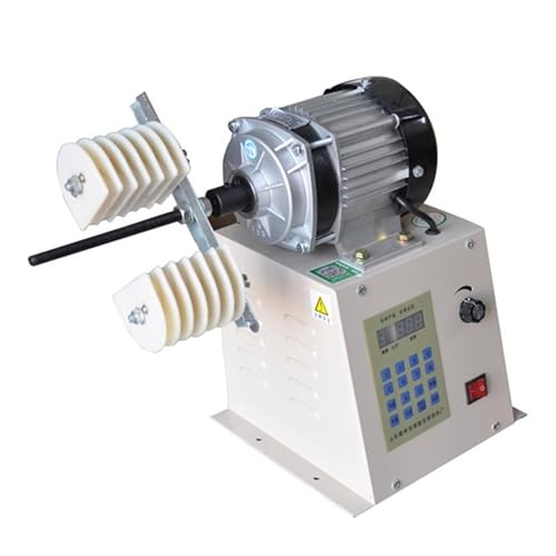 JHXHFJXZ Vollautomatische CNC-Wickelmaschine, elektrisch programmierbarer automatischer Zähler, Wickelmaschine for Lackdraht, hohes Drehmoment Breites Anwendungsspektrum(650W) von JHXHFJXZ