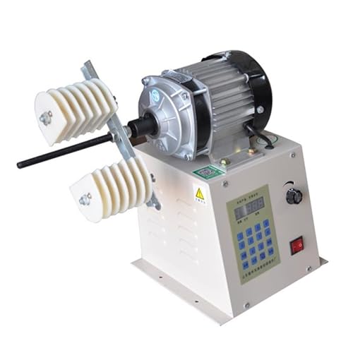 JHXHFJXZ Vollautomatische CNC-Wickelmaschine, elektrisch programmierbarer automatischer Zähler, Wickelmaschine for Lackdraht, hohes Drehmoment Breites Anwendungsspektrum(750W) von JHXHFJXZ