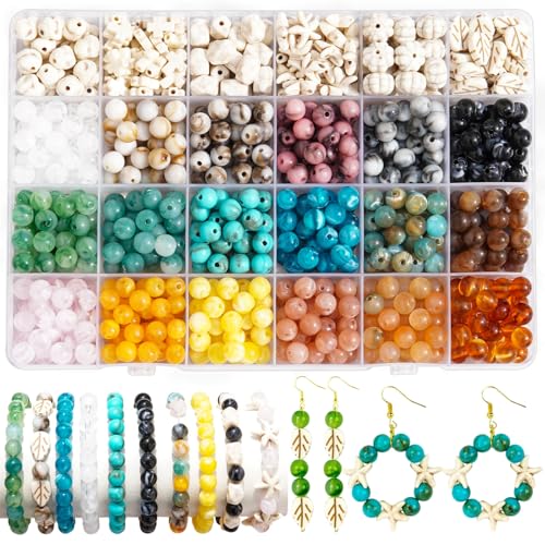 Runde Acrylperlen für die Schmuckherstellung, 8 mm, 24 Farben, sortierte Kunststoffperlen, Kaugummi-Perlen mit Loch, Pastellfarben, lose Perlen für Armbänder, Halsketten, DIY Handwerk Runde Acrylperlen für die Schmuckherstellung, 8 mm, 24 Farben, sortierte Kunststoffperlen, Kaugummi-Perlen mit Loch, Pastellfarben, lose Perlen für Armbänder, Halsketten, DIY Handwerk von JHYlilia