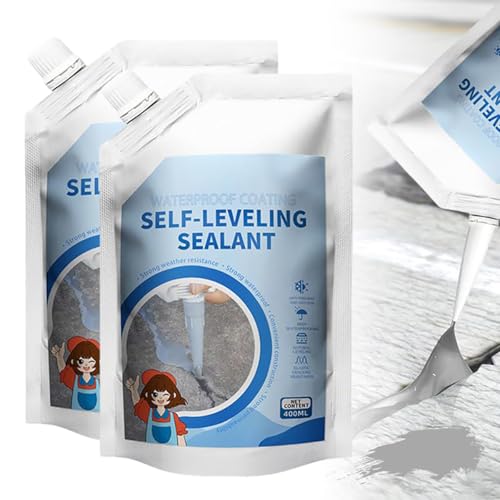 Wasserdicht Beschichtungsmittel, Betondichtkleber, Hochleistungskleber zur Rissreparatur in Beton, Kleber zur Rissreparatur, Selbstnivellierendes Dichtmittel (Gray) von JIABAOZ