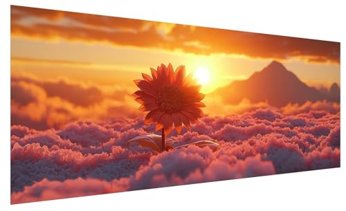5D Diamond Painting Erwachsene Baum, Diamond Painting Bilder Groß Wolke, DIY Full Drill Mosaikherstellung Bastelset, Kristall Stickerei Kreuzstich Basteln für Zimmer Deko Wohnzimmer (150x60cm) B-18 von JIAGUANG