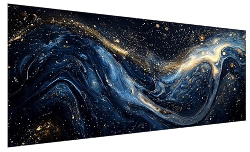 5D Diamond Painting Erwachsene Traum, Diamond Painting Bilder Groß Sternenhimmel, DIY Full Drill Mosaikherstellung Bastelset, Kristall Stickerei Kreuzstich Basteln für Deko Wohnzimmer (250x100cm) B-30 von JIAGUANG