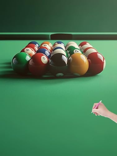 Diamond Painting Billard, DIY Diamant Painting Bilder Bunt für Erwachsene Anfänger, Vollbohrer Diamant Malerei Eckige Steine als Geschenke Weihnachten, Bastelset Erwachsene für Wanddeko 50x70 cm, V-80 Diamond Painting Billard, DIY Diamant Painting Bilder Bunt für Erwachsene Anfänger, Vollbohrer Diamant Malerei Eckige Steine als Geschenke Weihnachten, Bastelset Erwachsene für Wanddeko 50x70 cm, V-80 von JIAGUANG
