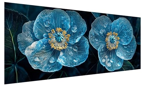 Diamond Painting Erwachsene Groß Blume, DIY Full Drill Diamond Painting Bilder Anlage, 5D Kristall Strass Mosaikherstellung Bastelset für Deko Wohnzimmer Wanddeko, Geschenke für Frauen 80x30cm A-84 Diamond Painting Erwachsene Groß Blume, DIY Full Drill Diamond Painting Bilder Anlage, 5D Kristall Strass Mosaikherstellung Bastelset für Deko Wohnzimmer Wanddeko, Geschenke für Frauen 80x30cm A-84 von JIAGUANG