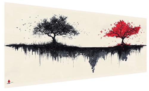 Diamond Painting Erwachsene Groß Einfachheit, DIY Full Drill Diamond Painting Bilder Baum, 5D Kristall Strass Mosaikherstellung Bastelset für Deko Wohnzimmer, Geschenke für Frauen 100x40cm A-36 Diamond Painting Erwachsene Groß Einfachheit, DIY Full Drill Diamond Painting Bilder Baum, 5D Kristall Strass Mosaikherstellung Bastelset für Deko Wohnzimmer, Geschenke für Frauen 100x40cm A-36 von JIAGUANG