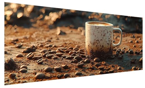 Diamond Painting Erwachsene Groß Retro, DIY Full Drill Diamond Painting Bilder Tasse, 5D Kristall Strass Mosaikherstellung Bastelset für Deko Wohnzimmer Wanddeko, Geschenke für Frauen 130x50cm C-4 Diamond Painting Erwachsene Groß Retro, DIY Full Drill Diamond Painting Bilder Tasse, 5D Kristall Strass Mosaikherstellung Bastelset für Deko Wohnzimmer Wanddeko, Geschenke für Frauen 130x50cm C-4 von JIAGUANG