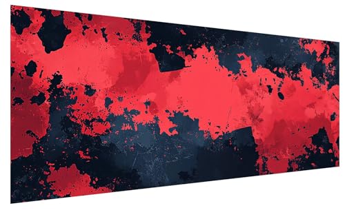 Diamond Painting Erwachsene Groß Schwarz, DIY Full Drill Diamond Painting Bilder Abstrakt, 5D Kristall Strass Mosaikherstellung Bastelset für Deko Wohnzimmer, Geschenke für Frauen 250x100cm A-60 von JIAGUANG
