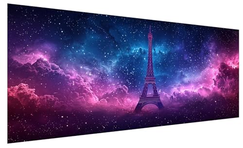 Diamond Painting Erwachsene Groß Traum, DIY Full Drill Diamond Painting Bilder Paris, 5D Kristall Strass Mosaikherstellung Bastelset für Deko Wohnzimmer Wanddeko, Geschenke für Frauen 80x30cm B-97 Diamond Painting Erwachsene Groß Traum, DIY Full Drill Diamond Painting Bilder Paris, 5D Kristall Strass Mosaikherstellung Bastelset für Deko Wohnzimmer Wanddeko, Geschenke für Frauen 80x30cm B-97 von JIAGUANG