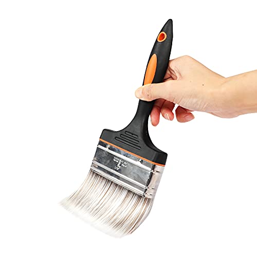 Großer Pinsel, breite, flache, weiche, steife Borsten, Deckbeize, Splitterpinsel für glatte Oberflächen, zum Ausbessern von Holzbeizen, Möbeln, Deckenschränken, Malerei, professionelle Großer Pinsel, breite, flache, weiche, steife Borsten, Deckbeize, Splitterpinsel für glatte Oberflächen, zum Ausbessern von Holzbeizen, Möbeln, Deckenschränken, Malerei, professionelle von JIAHG