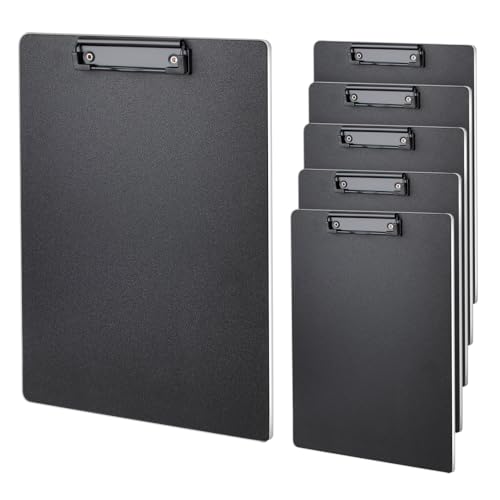 6er Klemmbrett, A4 Klemmbrett-Set Mappe mit Bügelklemme für loses Papier, Clipboard | A4 Konferenzmappe | Schule, Büro, Menü, Klassenzimmer, Malerei 6er Klemmbrett, A4 Klemmbrett-Set Mappe mit Bügelklemme für loses Papier, Clipboard | A4 Konferenzmappe | Schule, Büro, Menü, Klassenzimmer, Malerei von JIAN BOLAND