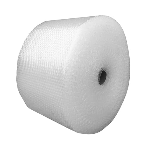 Verpackung von kleinen Luftpolsterfolien, Luftpolsterfolienrollen in Großpackungen for Umzüge und Versand – strapazierfähige Verpackungsfolie(W30cm x L1000cm) von JIANBOHAIRS