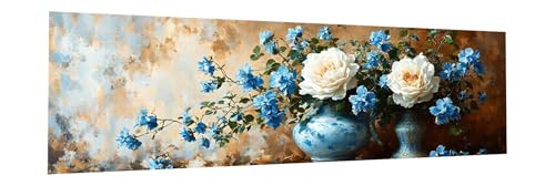 5D Diamond Painting Erwachsene Groß XXL 40x120cm Blume Diamant Painting Bilder Vase Diamond Painting Zubehör Full DIY Crystal Mosaikherstellung, Wanddeko, Geschenke für Frauen, Männer, Weihnachten E-9 5D Diamond Painting Erwachsene Groß XXL 40x120cm Blume Diamant Painting Bilder Vase Diamond Painting Zubehör Full DIY Crystal Mosaikherstellung, Wanddeko, Geschenke für Frauen, Männer, Weihnachten E-9 von JIANFREY