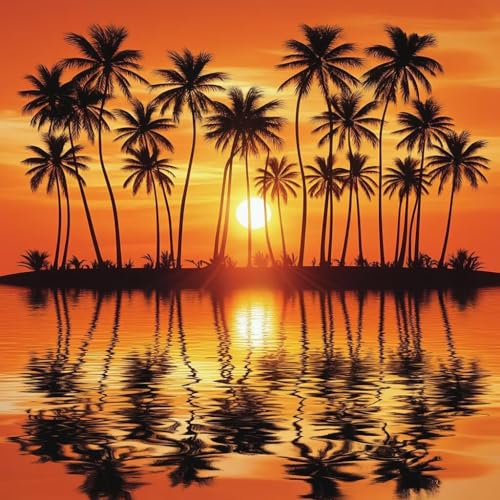 Diamond Painting Baum Diamant Painting Bilder Erwachsene Sonnenuntergang Crystal Art Set, DIY 5D Runder Vollbohrer Diamanten Malerei Stickerei Kreuzstich für Deko Wohnzimmer Geschenke 40x40 cm K-3 Diamond Painting Baum Diamant Painting Bilder Erwachsene Sonnenuntergang Crystal Art Set, DIY 5D Runder Vollbohrer Diamanten Malerei Stickerei Kreuzstich für Deko Wohnzimmer Geschenke 40x40 cm K-3 von JIANFREY