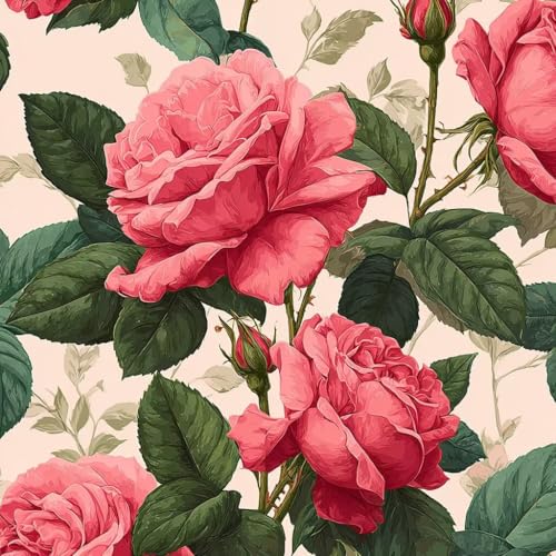 Diamond Painting Blume Diamant Painting Bilder Erwachsene Rose Crystal Art Set, DIY 5D Runder Vollbohrer Diamanten Malerei Stickerei Kreuzstich Kunst Handwerk, Deko Wohnzimmer Geschenke 30x30 cm L-2 Diamond Painting Blume Diamant Painting Bilder Erwachsene Rose Crystal Art Set, DIY 5D Runder Vollbohrer Diamanten Malerei Stickerei Kreuzstich Kunst Handwerk, Deko Wohnzimmer Geschenke 30x30 cm L-2 von JIANFREY