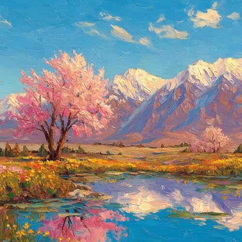 Diamond Painting Erwachsene Baum, Diamant Painting Bilder Berg, 5D Diamond Art Eckige Steine, DIY Strass Stickerei Kreuzstich Kunst Bastelset für Zimmer Wanddeko, Geschenke für Frauen 60x60 cm C-0 Diamond Painting Erwachsene Baum, Diamant Painting Bilder Berg, 5D Diamond Art Eckige Steine, DIY Strass Stickerei Kreuzstich Kunst Bastelset für Zimmer Wanddeko, Geschenke für Frauen 60x60 cm C-0 von JIANFREY