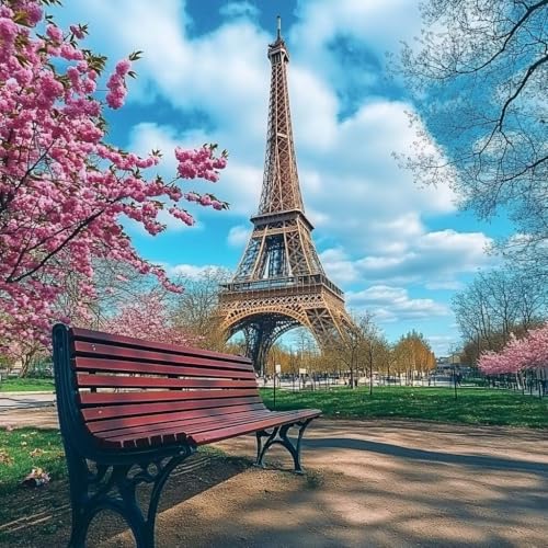 Diamond Painting Erwachsene Landschaft, Diamant Painting Bilder Turm, 5D Diamond Art Eckige Steine, DIY Strass Stickerei Kreuzstich Bastelset für Zimmer Wanddeko, Geschenke für Frauen 45x45 cm K-7 Diamond Painting Erwachsene Landschaft, Diamant Painting Bilder Turm, 5D Diamond Art Eckige Steine, DIY Strass Stickerei Kreuzstich Bastelset für Zimmer Wanddeko, Geschenke für Frauen 45x45 cm K-7 von JIANFREY