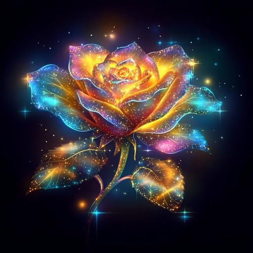 Diamond Painting Erwachsene Rose, Diamant Painting Bilder Blume, 5D Diamond Art Eckige Steine, DIY Strass Stickerei Kreuzstich Kunst Bastelset für Zimmer Wanddeko, Geschenke für Frauen 60x60 cm O-5 Diamond Painting Erwachsene Rose, Diamant Painting Bilder Blume, 5D Diamond Art Eckige Steine, DIY Strass Stickerei Kreuzstich Kunst Bastelset für Zimmer Wanddeko, Geschenke für Frauen 60x60 cm O-5 von JIANFREY