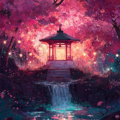 Diamond Painting Erwachsene Wald, Diamant Painting Bilder Landschaft, 5D Diamond Art Eckige Steine, DIY Strass Stickerei Kreuzstich Bastelset für Zimmer Wanddeko, Geschenke für Frauen 45x45 cm F-8 Diamond Painting Erwachsene Wald, Diamant Painting Bilder Landschaft, 5D Diamond Art Eckige Steine, DIY Strass Stickerei Kreuzstich Bastelset für Zimmer Wanddeko, Geschenke für Frauen 45x45 cm F-8 von JIANFREY