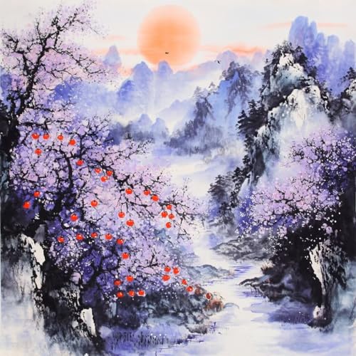 Diamond Painting Landschaft Diamant Painting Bilder Erwachsene Berg Crystal Art Set, DIY 5D Runder Vollbohrer Diamanten Malerei Stickerei Kreuzstich Kunst für Deko Wohnzimmer Geschenke 80x80 cm V-5 Diamond Painting Landschaft Diamant Painting Bilder Erwachsene Berg Crystal Art Set, DIY 5D Runder Vollbohrer Diamanten Malerei Stickerei Kreuzstich Kunst für Deko Wohnzimmer Geschenke 80x80 cm V-5 von JIANFREY