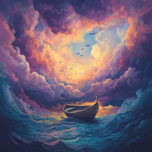 Diamond Painting Landschaft Diamant Painting Bilder Erwachsene Meer Crystal Art Set, DIY 5D Runder Vollbohrer Diamanten Malerei Stickerei Kreuzstich Kunst für Deko Wohnzimmer Geschenke 70x70 cm G-6 Diamond Painting Landschaft Diamant Painting Bilder Erwachsene Meer Crystal Art Set, DIY 5D Runder Vollbohrer Diamanten Malerei Stickerei Kreuzstich Kunst für Deko Wohnzimmer Geschenke 70x70 cm G-6 von JIANFREY