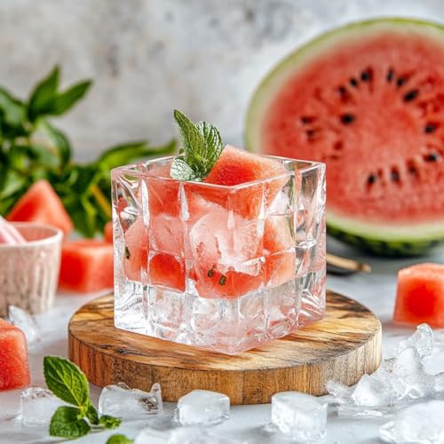 Diamond Painting Obst Diamant Painting Bilder Erwachsene Wassermelone Crystal Art Set, DIY 5D Runder Vollbohrer Diamanten Malerei Stickerei Kreuzstich Kunst für Deko Wohnzimmer Geschenke 30x30 cm O-6 von JIANFREY