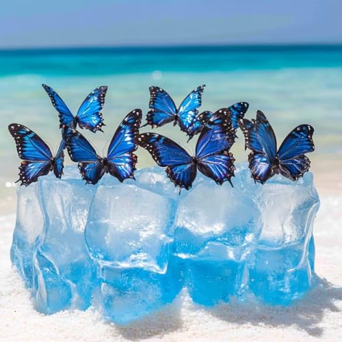 Diamond Painting Schmetterling Diamant Painting Bilder Erwachsene Landschaft Crystal Art Set, DIY 5D Runder Vollbohrer Diamanten Malerei Stickerei Kreuzstich Kunst für Deko Wohnzimmer 30x30 cm T-6 Diamond Painting Schmetterling Diamant Painting Bilder Erwachsene Landschaft Crystal Art Set, DIY 5D Runder Vollbohrer Diamanten Malerei Stickerei Kreuzstich Kunst für Deko Wohnzimmer 30x30 cm T-6 von JIANFREY