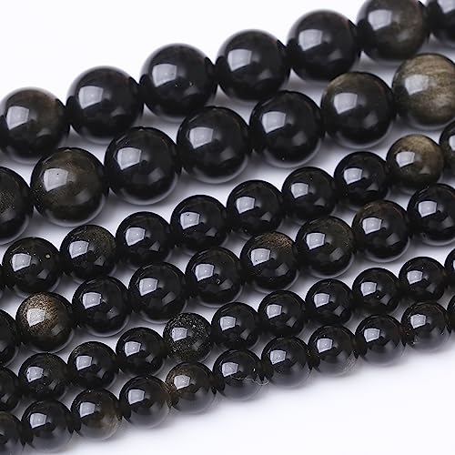 32 Stück 12mm Natürlicher Schwarzer Obsidian Stein Perlen Energie Heilstein Perlen für DIY Armband Halskette Schmuckherstellung 15 Zoll 32 Stück 12mm Natürlicher Schwarzer Obsidian Stein Perlen Energie Heilstein Perlen für DIY Armband Halskette Schmuckherstellung 15 Zoll von JIANJING