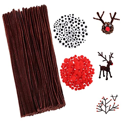 400 PCS Braune Pfeifenreiniger Set,pfeifenputzer braun,pfeifenputzer zum basteln braun,pfeifenputzer braun zum basteln,Weihnachten Pfeifenreiniger Chenilledraht Set,für Basteln Kinder 400 PCS Braune Pfeifenreiniger Set,pfeifenputzer braun,pfeifenputzer zum basteln braun,pfeifenputzer braun zum basteln,Weihnachten Pfeifenreiniger Chenilledraht Set,für Basteln Kinder von JIASHA