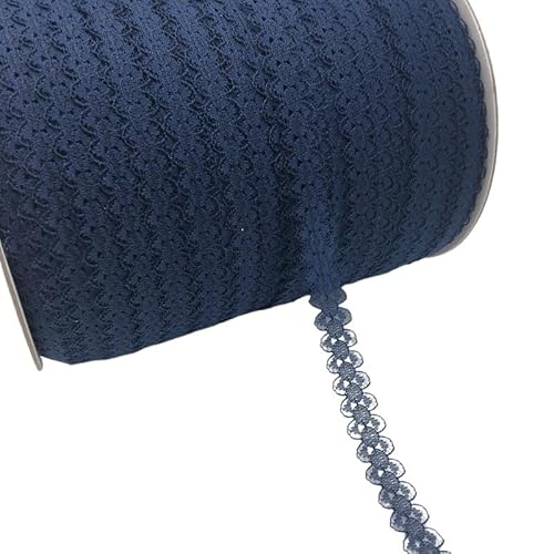 Spitzenband 10 yards/lot 5/8" (15mm) Breites bilaterales Kunsthandwerk, besticktes Netz-Spitzenbesatzband, DIY-Näh- und Rockzubehör von JIASHUNHE