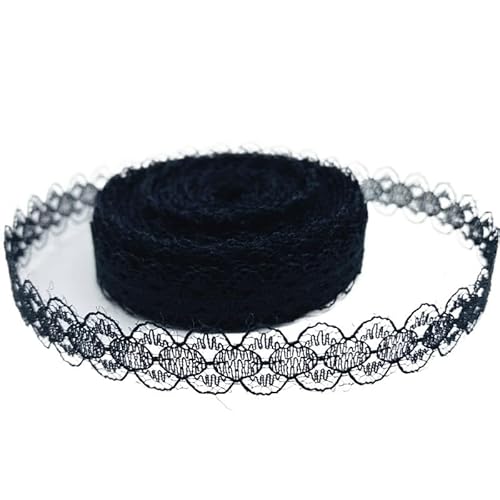 Spitzenband 10yards/Lot 15mm Spitze Band Bilateralen Kunsthandwerk Gestickte Net Stoff Trim for Nähen Rock zubehör(02) von JIASHUNHE